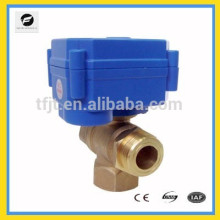 CWX-series 3/4'' 3way Electric Actuator Brass Ball Valve for Automatic Control